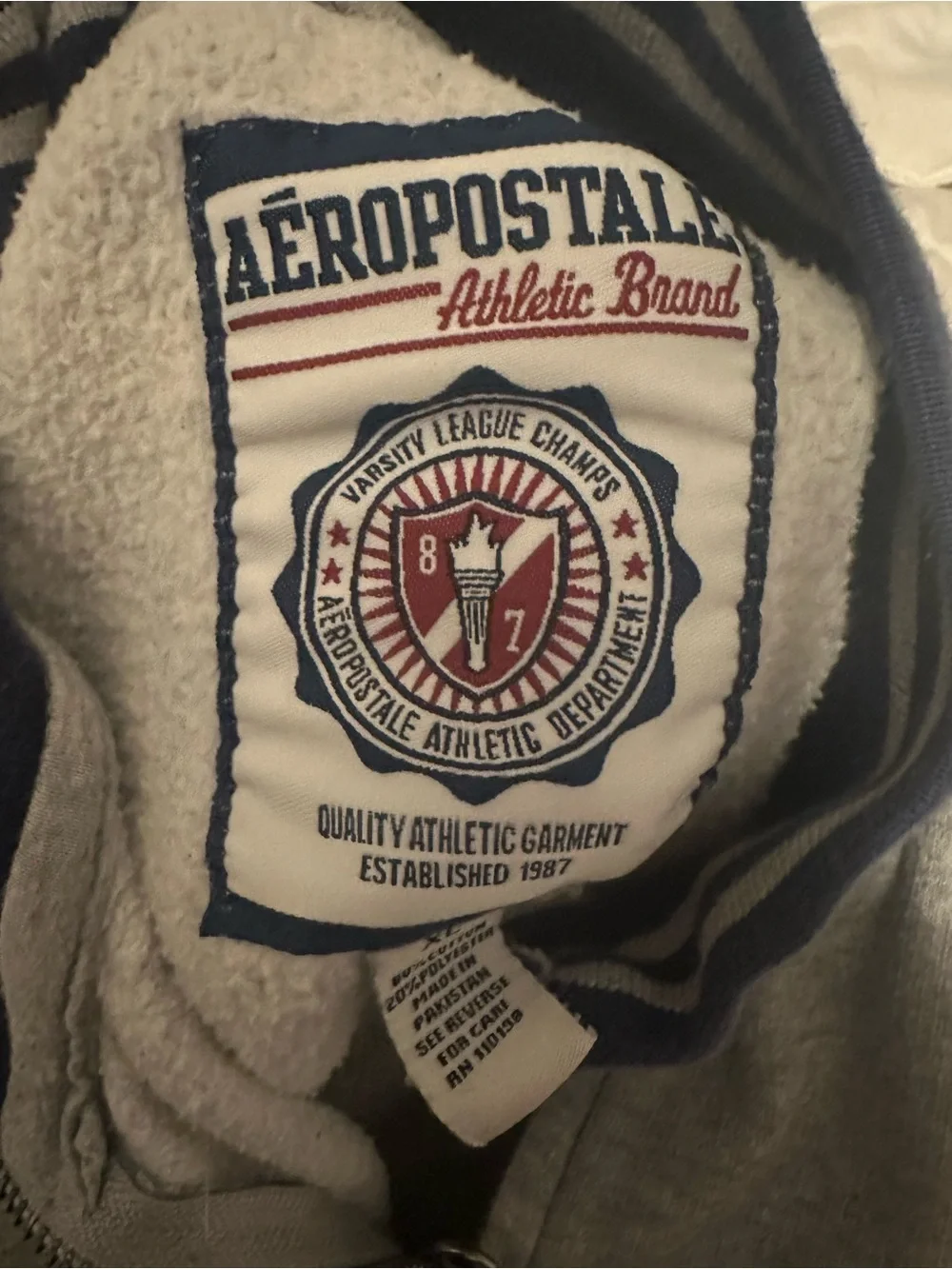 Vintage y2k Aeropostale full zip color block jacket size XL